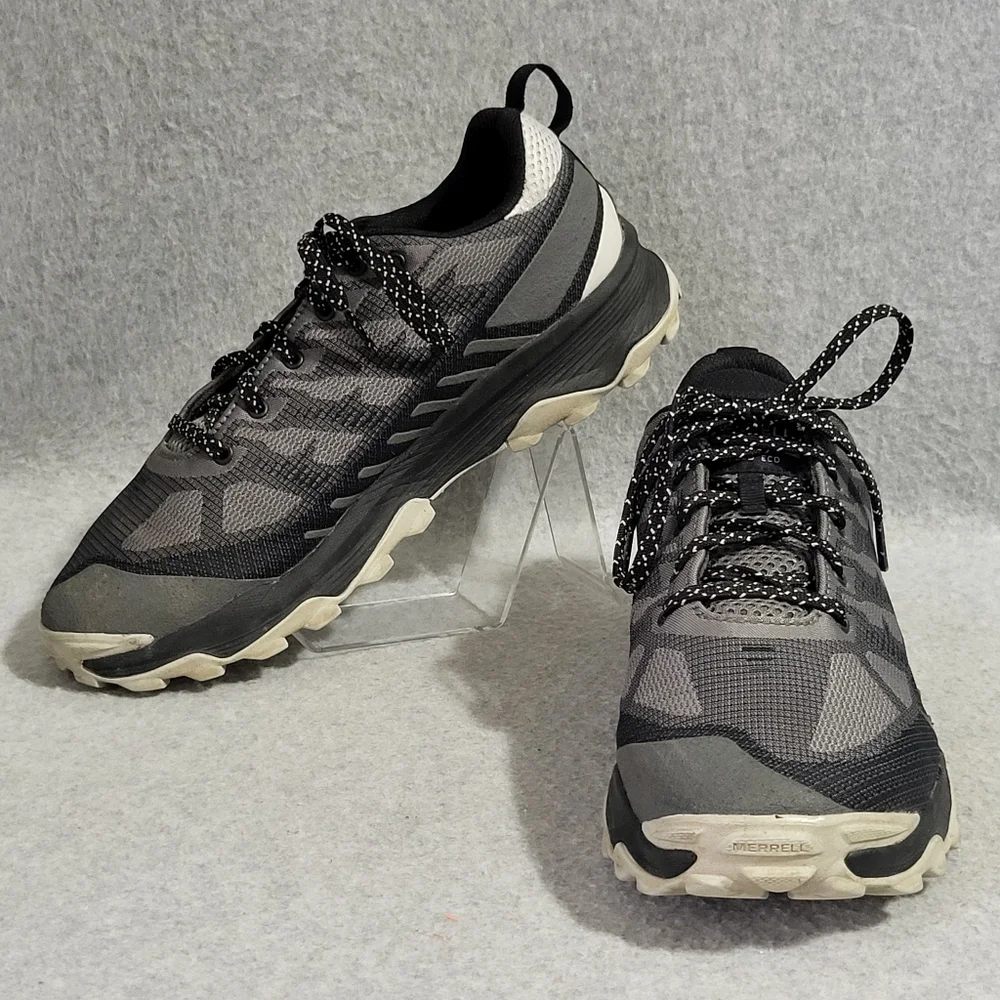 Merrell Speed Eco Walking Shoes Women's Sz 10 Grey Offroad Hiking Trail J037172
